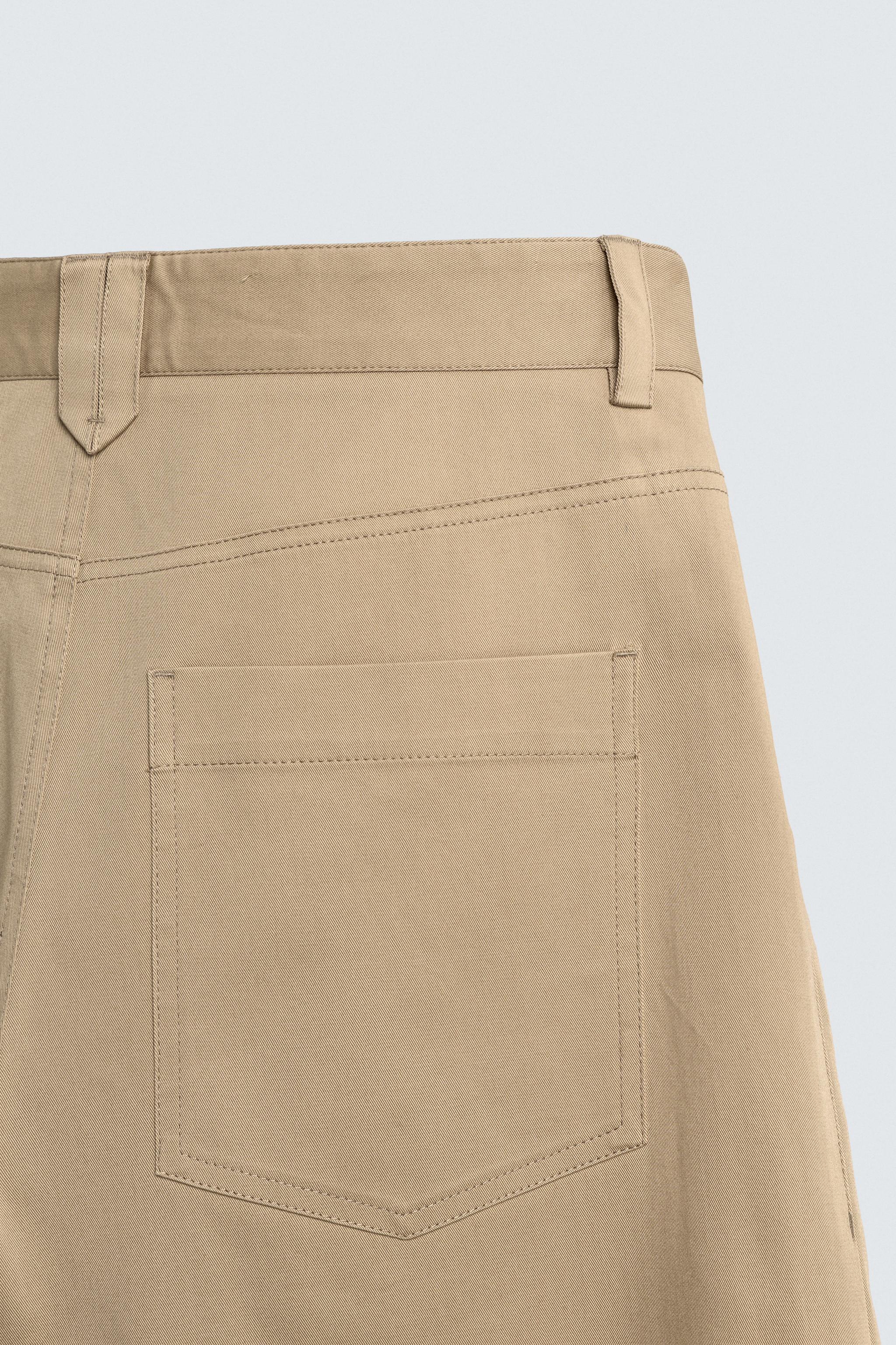 PANTALON WIDE FIT CROPPED